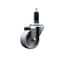 Service Caster 3'' Semi Steel Wheel Swivel 1-1/8'' Expanding Stem Caster SCC-EX20S315-SSR-118 - alternate 1